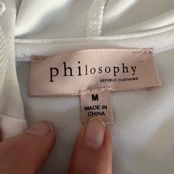 Philosophy Short Sleeve Hoodie - Picture 3 of 9
